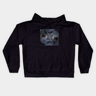 Futuristic abstract Kids Hoodie